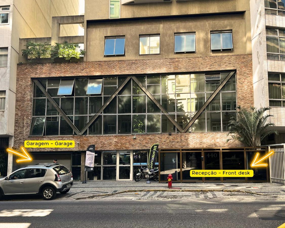 Appartamento Flat Ipanema Com Garagem Rio de Janeiro Esterno foto